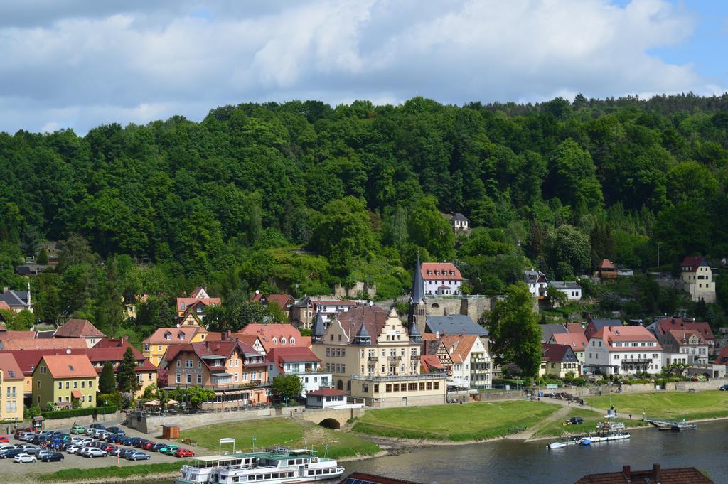 Apartmán Haus Abendsonne Stadt Wehlen Exteriér fotografie
