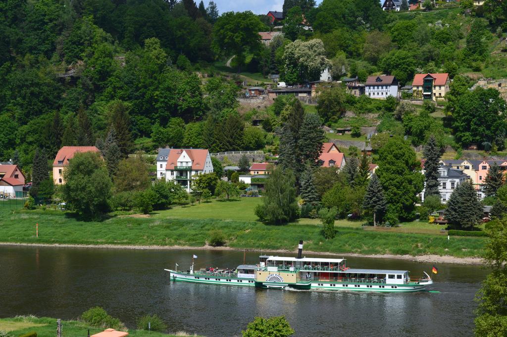 Apartmán Haus Abendsonne Stadt Wehlen Exteriér fotografie