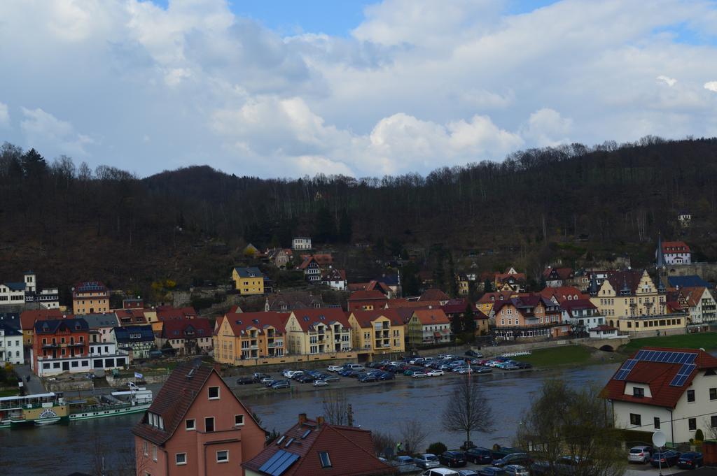 Apartmán Haus Abendsonne Stadt Wehlen Exteriér fotografie