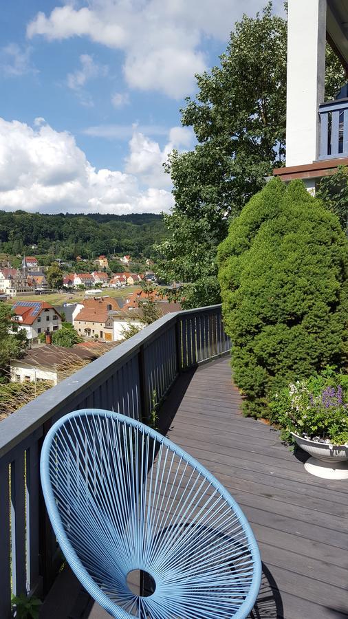 Apartmán Haus Abendsonne Stadt Wehlen Exteriér fotografie